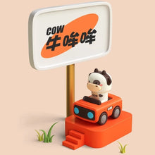 Load image into Gallery viewer, The Kiddie Concept Press and Go Animal Toy Car
