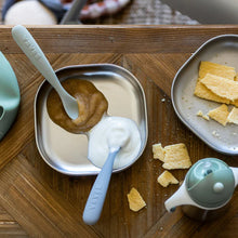 Load image into Gallery viewer, Beaba 1st Age Silicone Spoons with case
