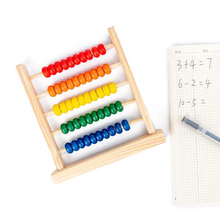 Load image into Gallery viewer, 10-Row Calculating beads Abacus Frame

