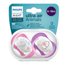 Load image into Gallery viewer, Philips Avent ultra air Animals pacifier 6-18m
