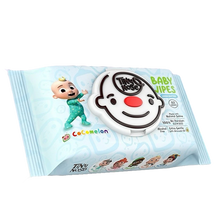 Load image into Gallery viewer, Tiny Nose Saline Wet Wipes  Cocomelon  82 Sheets
