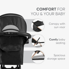 Load image into Gallery viewer, Kikkaboo Joy Autofold Stroller
