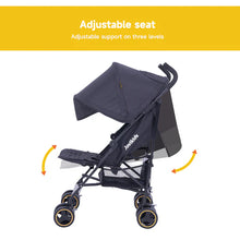 Load image into Gallery viewer, Jovikids Ezra Stroller Black
