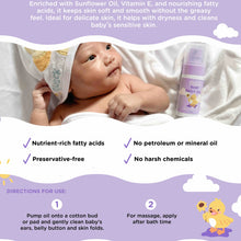 Load image into Gallery viewer, Nature to Nurture Daily Baby Oil 50ml

