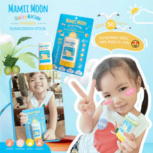 Load image into Gallery viewer, Mamii Moon Baby &amp; Kids Mineral Sunscreen Stick SPF50 PA+++
