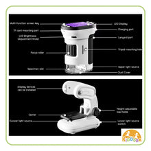 Load image into Gallery viewer, Kiddora Kids Microscope (3-way)
