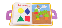 Load image into Gallery viewer, Let&#39;s Play and Learn Cloth Book
