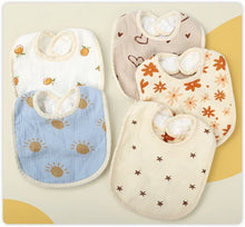 Load image into Gallery viewer, Bao Bei Jasmine Minky Bibs (Set of 5)
