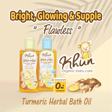 Load image into Gallery viewer, Khun Organic Turmeric Herbal Bath Oil
