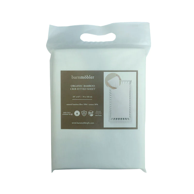 Barnmöbler  Brandt crib oeko-tex bamboo fitted sheet