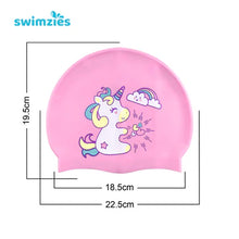 Load image into Gallery viewer, Swimzies Kids 100% Silicone Swim Caps
