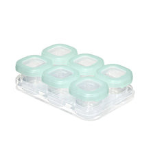 Load image into Gallery viewer, Oxo Tot Baby Blocks Freezer Storage Containers 2oz x 6
