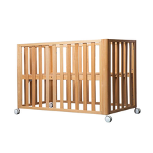 Load image into Gallery viewer, Barnmöbler  Hansel Convertible Crib in Natural Wood
