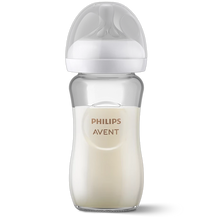 Load image into Gallery viewer, Philips Avent Glass Natural Response Baby Bottle
