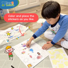 Load image into Gallery viewer, Play Plearn Coloring Sticker

