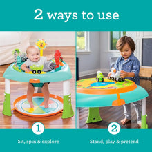 Load image into Gallery viewer, Infantino 2-In-1 Sit, Spin &amp; Stand Entertainer &amp; Activity Table
