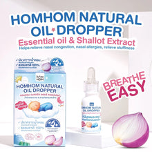 Load image into Gallery viewer, HomHOM  Natural Oil Dropper - Nasal Congestion
