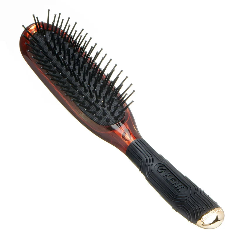 Kent Tortoiseshell Effect HeadHog Hairbrush (Minihog-T)