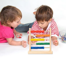 Load image into Gallery viewer, 10-Row Calculating beads Abacus Frame
