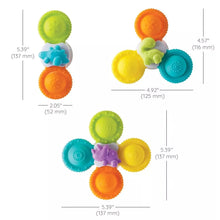 Load image into Gallery viewer, Infantino Silicone Bath Pop Spinners
