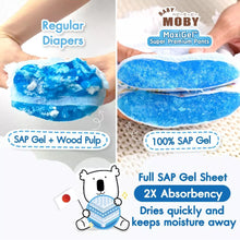 Load image into Gallery viewer, Baby Moby Maxigel Super Premium Diaper Pants - Large Size 9-14 kgs (38+4pcs)
