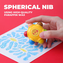 Load image into Gallery viewer, Flower Monaco Pocket Crayons 6 in 1 (3 Pack Set)
