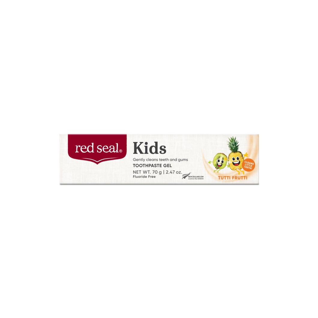 Red Seal Kids Tutti Frutti Toothpaste 70g (Flouride-Free)