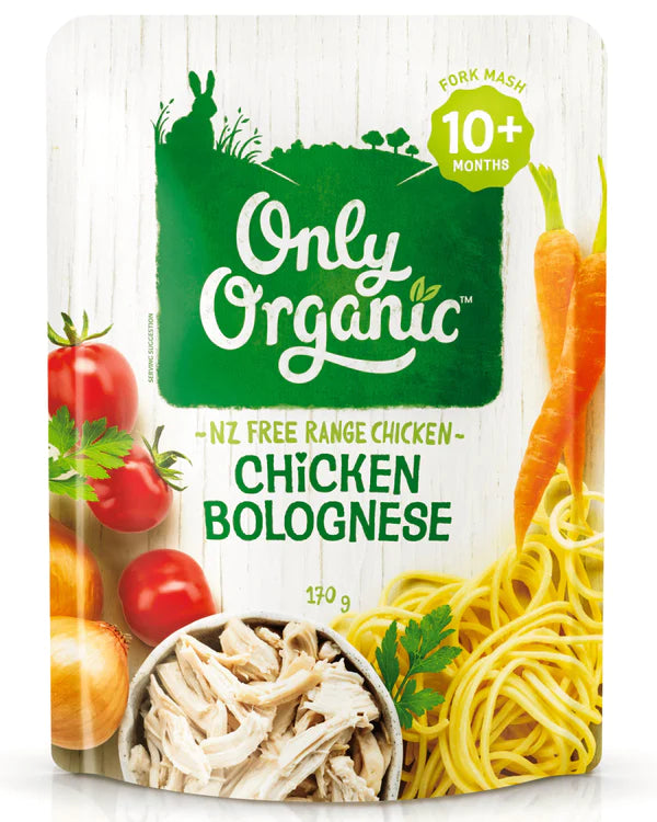 Only Organic Chicken Bolognese  170g (10+months)
