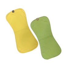 Load image into Gallery viewer, Nathan &amp; Emma Burp Cloth Cotton/Fleece Baby Bib
