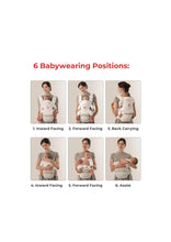 Load image into Gallery viewer, Bebear aX Aero Pro Foldable Aluminum Hip Seat Carrier
