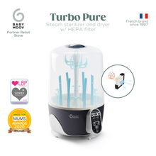 Load image into Gallery viewer, Babymoov Turbo Pure Sterilizer Dryer
