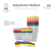 Load image into Gallery viewer, Babymoov - Babybowls Airtight Food Storage Containers
