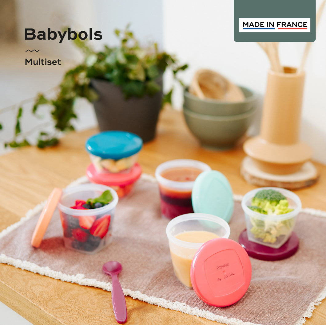 Babymoov - Babybowls Airtight Food Storage Containers Multiset