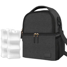 Load image into Gallery viewer, Olive &amp; Cloud Breast Pump Bag with Cooler

