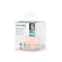 Load image into Gallery viewer, Suavinex ZERO ZERO Anti-Colic Silicone Nipple Teat – Pack of 2, 0+ Months, BPA-Free
