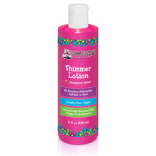 Load image into Gallery viewer, Piggy Paint -Strawberry Splash Shimmer Lotion
