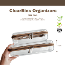 Load image into Gallery viewer, Deep ClearBins (S+M)
