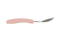 Load image into Gallery viewer, Richell Stainless Steel Easy-Grip Spoon &amp; Fork w/ Case
