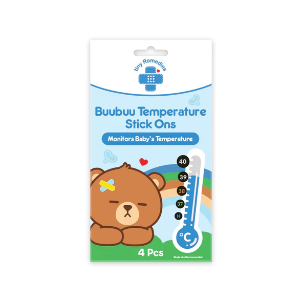 Tiny Buds Baby Naturals Tiny Remedies Buubuu Temperature Stick Ons