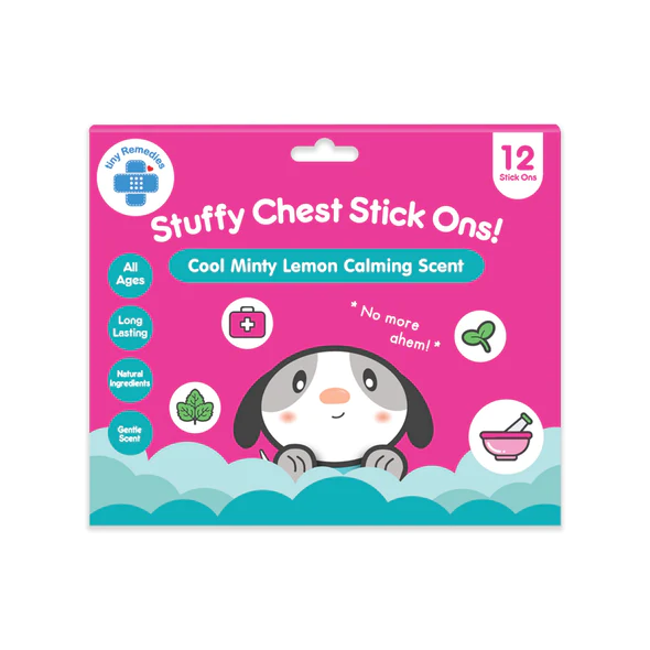 Tiny Buds Stuffy Chest Stick Ons