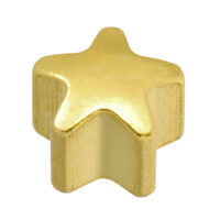 Load image into Gallery viewer, Caflon Shapes - Gold Plated &amp; White Stainless
