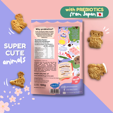 Load image into Gallery viewer, Little Baby Grains by Gnubkins - Milky Animal Cookies With Prebiotics
