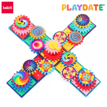 Load image into Gallery viewer, Playdate Kebo Gear Magnetic Tiles

