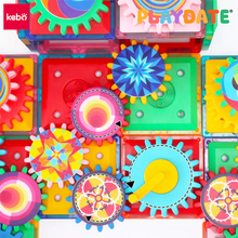 Load image into Gallery viewer, Playdate Kebo Gear Magnetic Tiles
