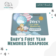 Load image into Gallery viewer, Infantway - Collectibooks Baby’s First Year Memories Scrapbook
