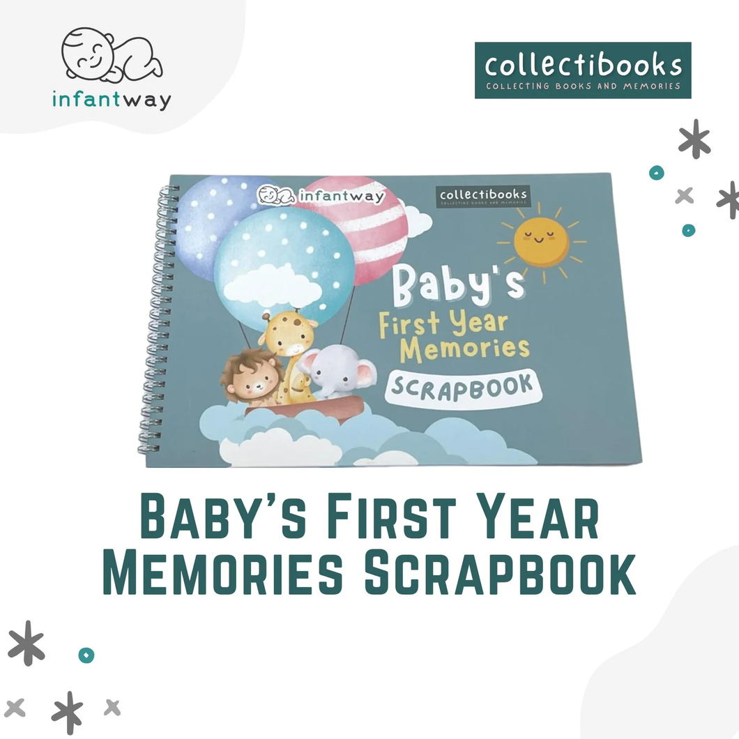 Infantway - Collectibooks Baby’s First Year Memories Scrapbook