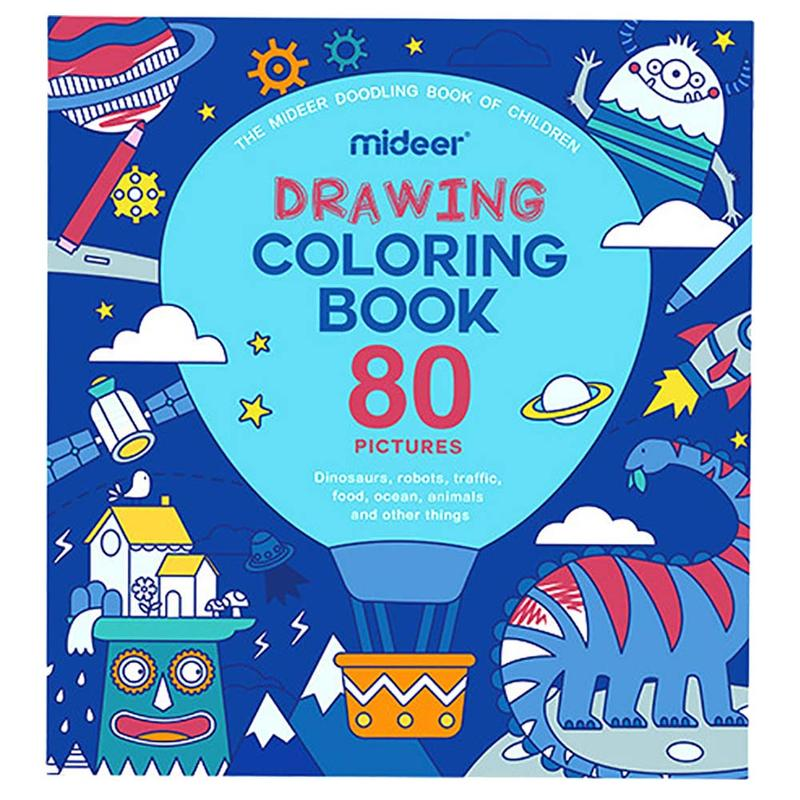 Mideer - Drawing Coloring Book