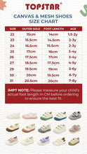 Load image into Gallery viewer, Topstar Ergonomic Kids Canvas Shoes (SKU 7026)
