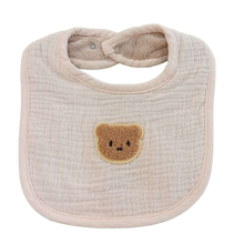 Load image into Gallery viewer, Blooming Wisdom Bear Bib
