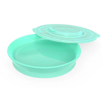 Load image into Gallery viewer, Twistshake  Infant plate with lid 6m+
